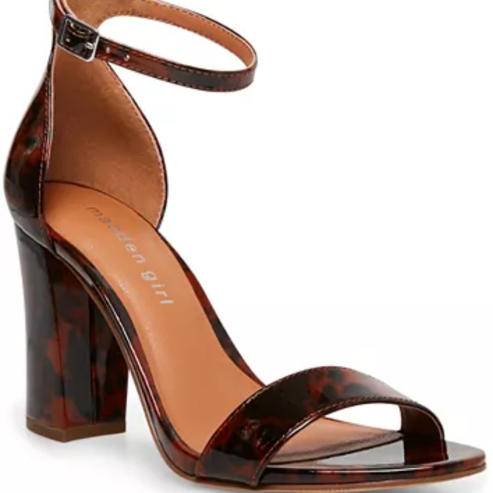 Madden Girl Bella Two-Piece Block Heel Sandals
